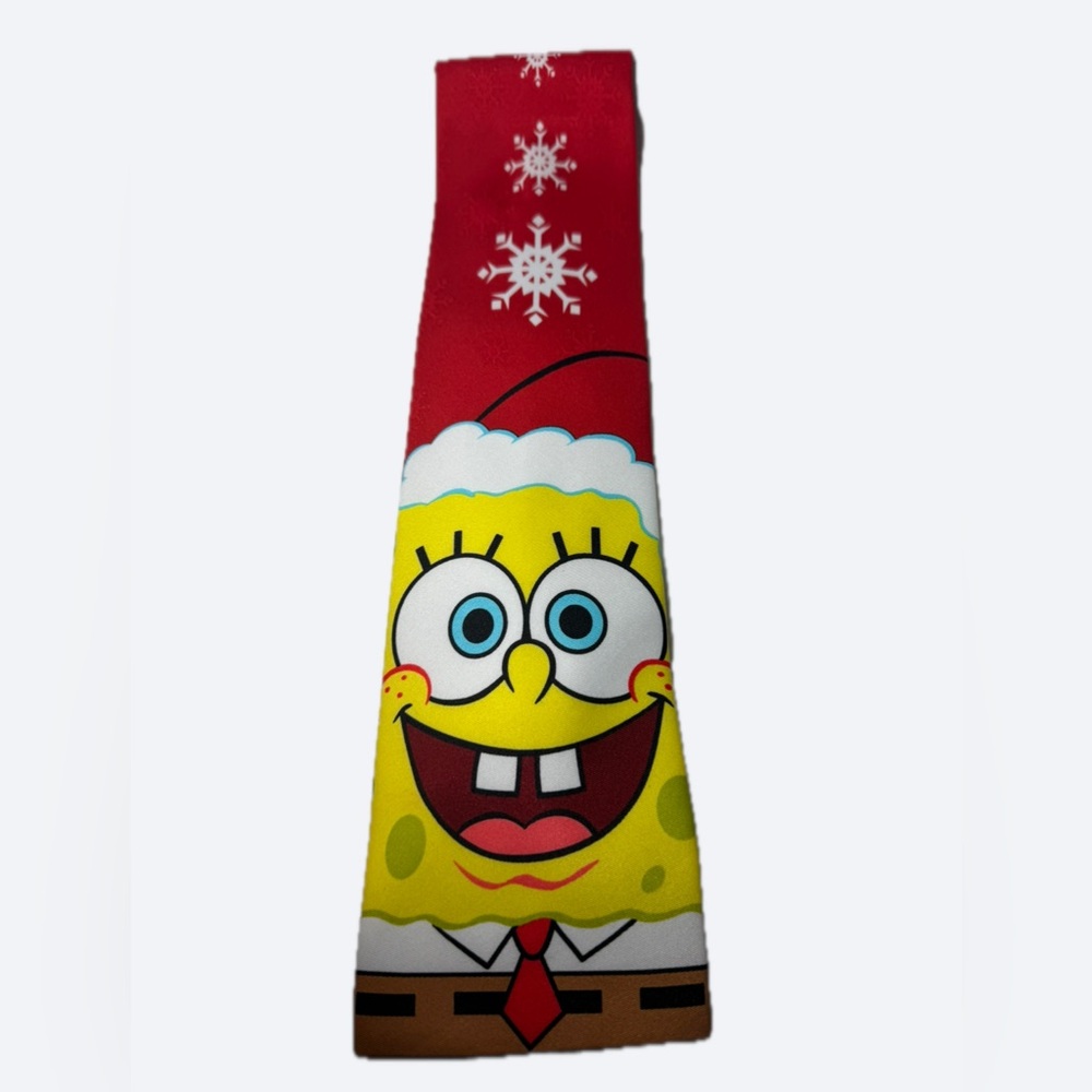 NWOT Vintage Nickelodeon Spongebob Christmas Tie
